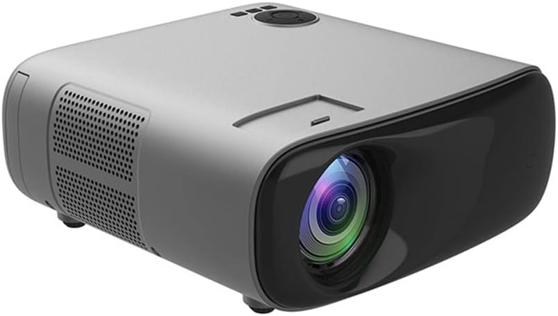 Office Projector, 4K High Brightness LED Screen, Voice Control Mini Home Projector